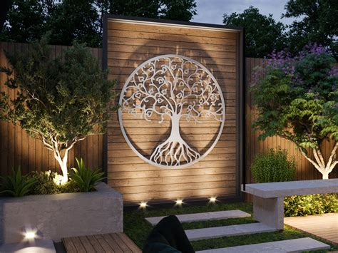 metal outdoor house decor|unique outdoor metal wall decor.